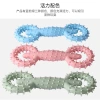 New pet supplies: Double-ring teething toy for pet dogs, teething, chewing, resistant to biting and food leakage. Pet dog toy details Picture